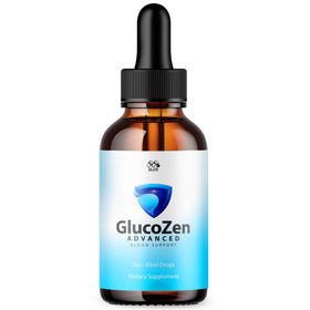 MJO Glucozen Drops bouteille vue avant avec étiquette