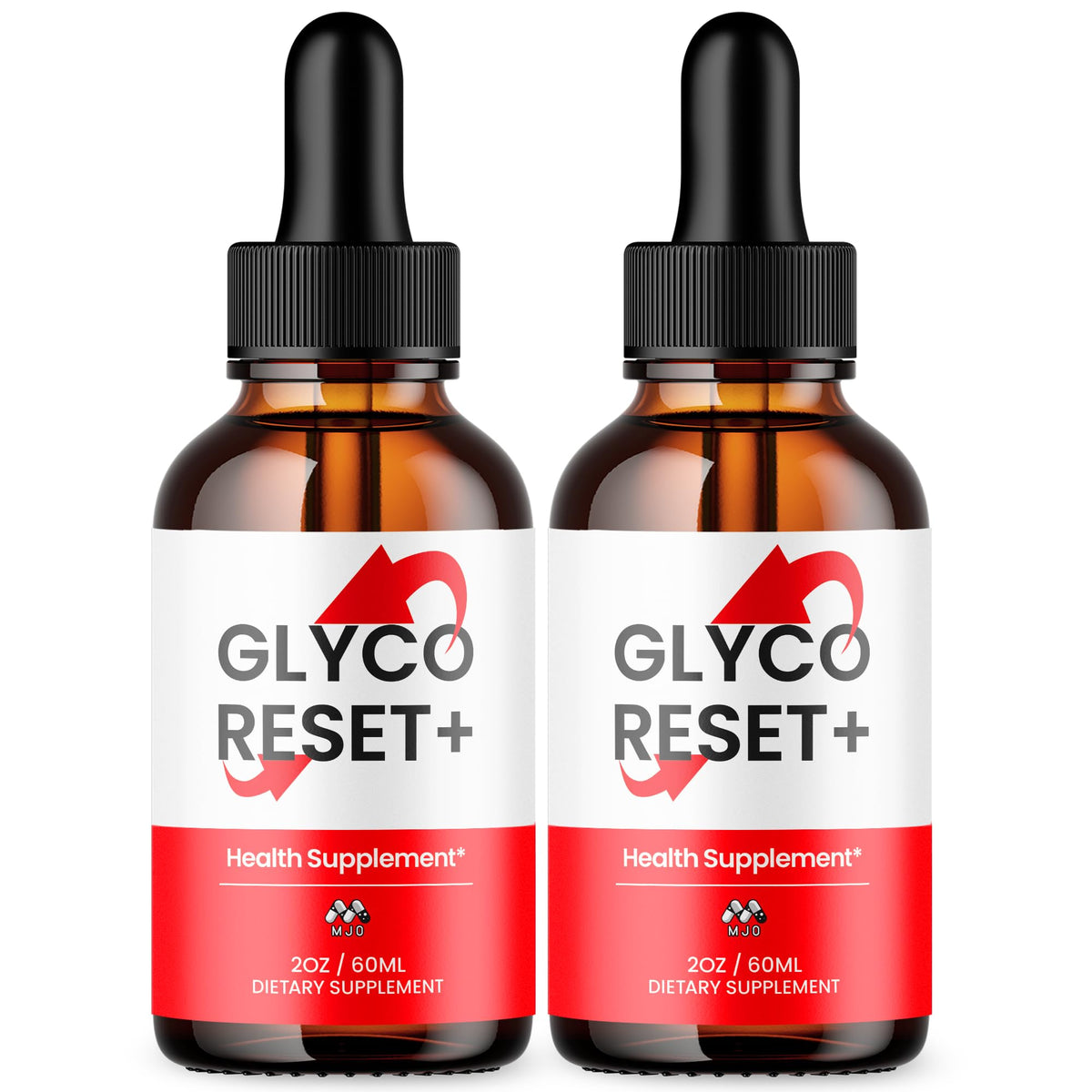 MJO Glyco Reset Drops flacon avant avec étiquette visible