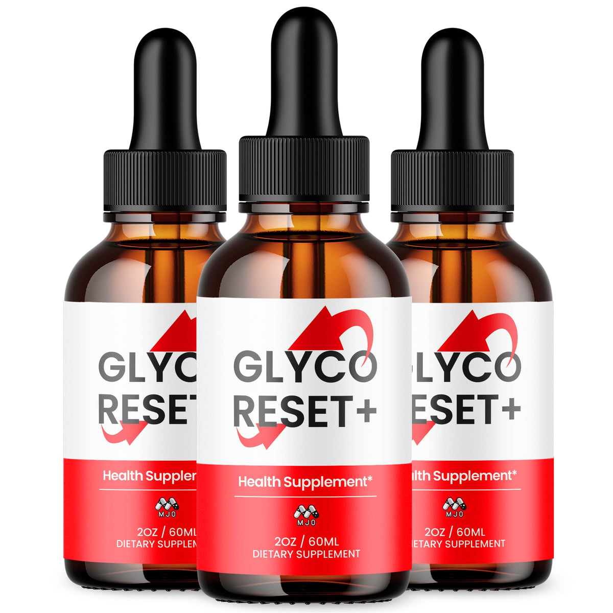 MJO Glyco Reset Drops flacon avant avec étiquette visible