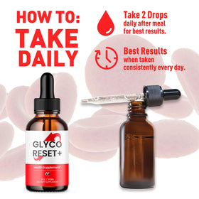 MJO Glyco Reset Drops flacon avec étiquette