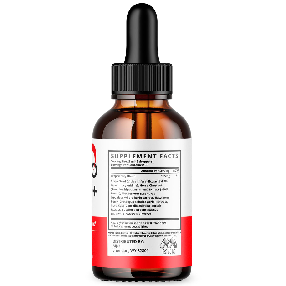 MJO Glyco Reset Drops flacon ouvert avec goutte