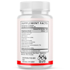 MJO Glyco Result Capsules 60 capsules avec des fruits et légumes frais