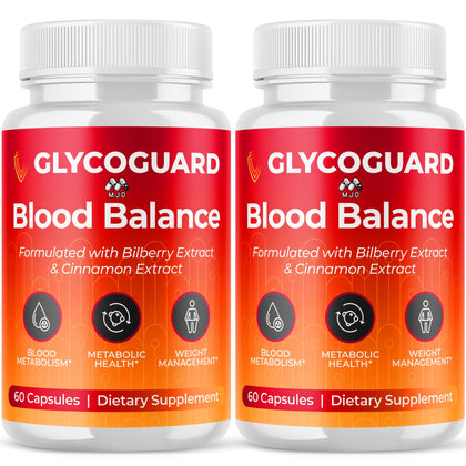 MJO Glycoguard Red Capsules 120 gélules, vue de face