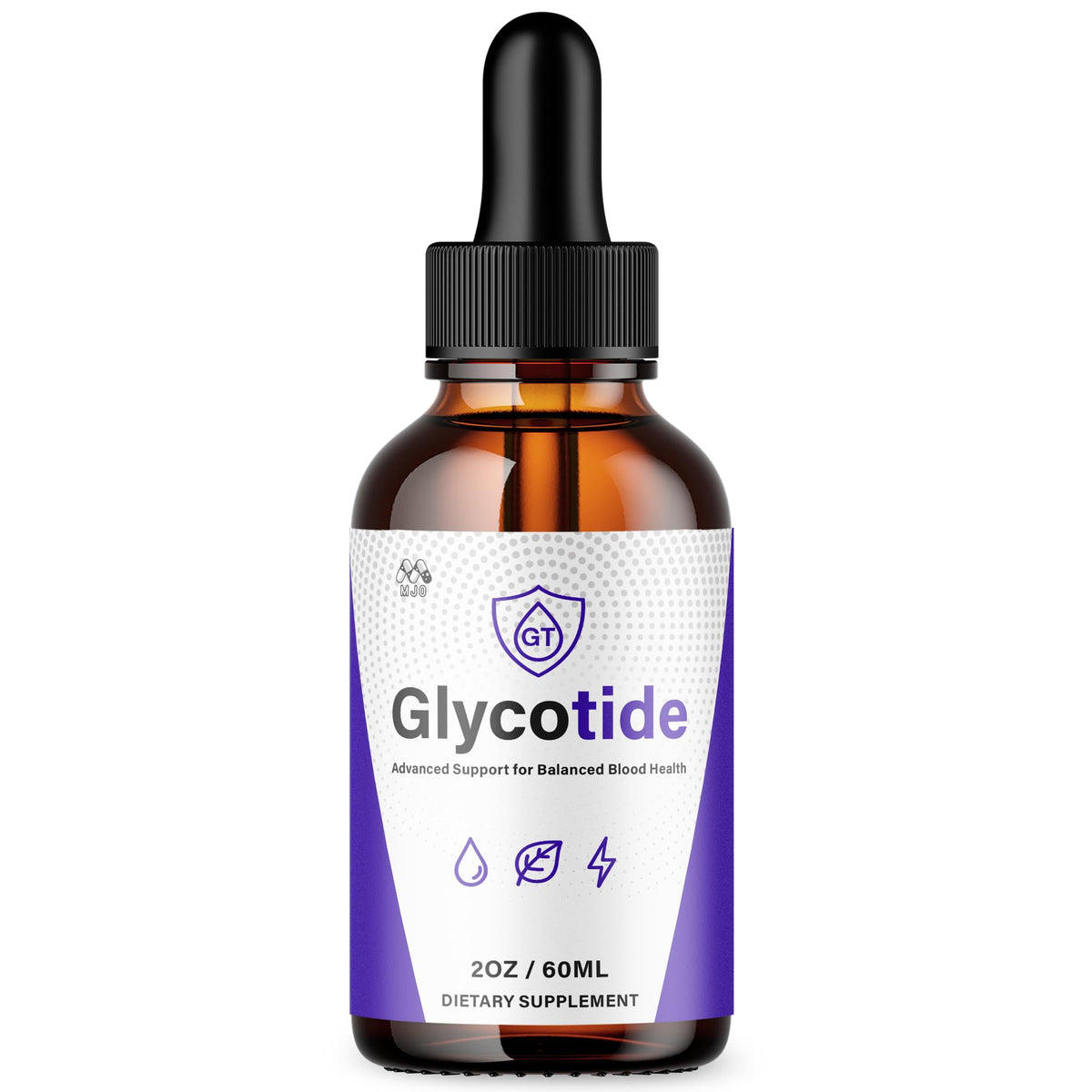 MJO Glycotide Drops flacon avant avec étiquette