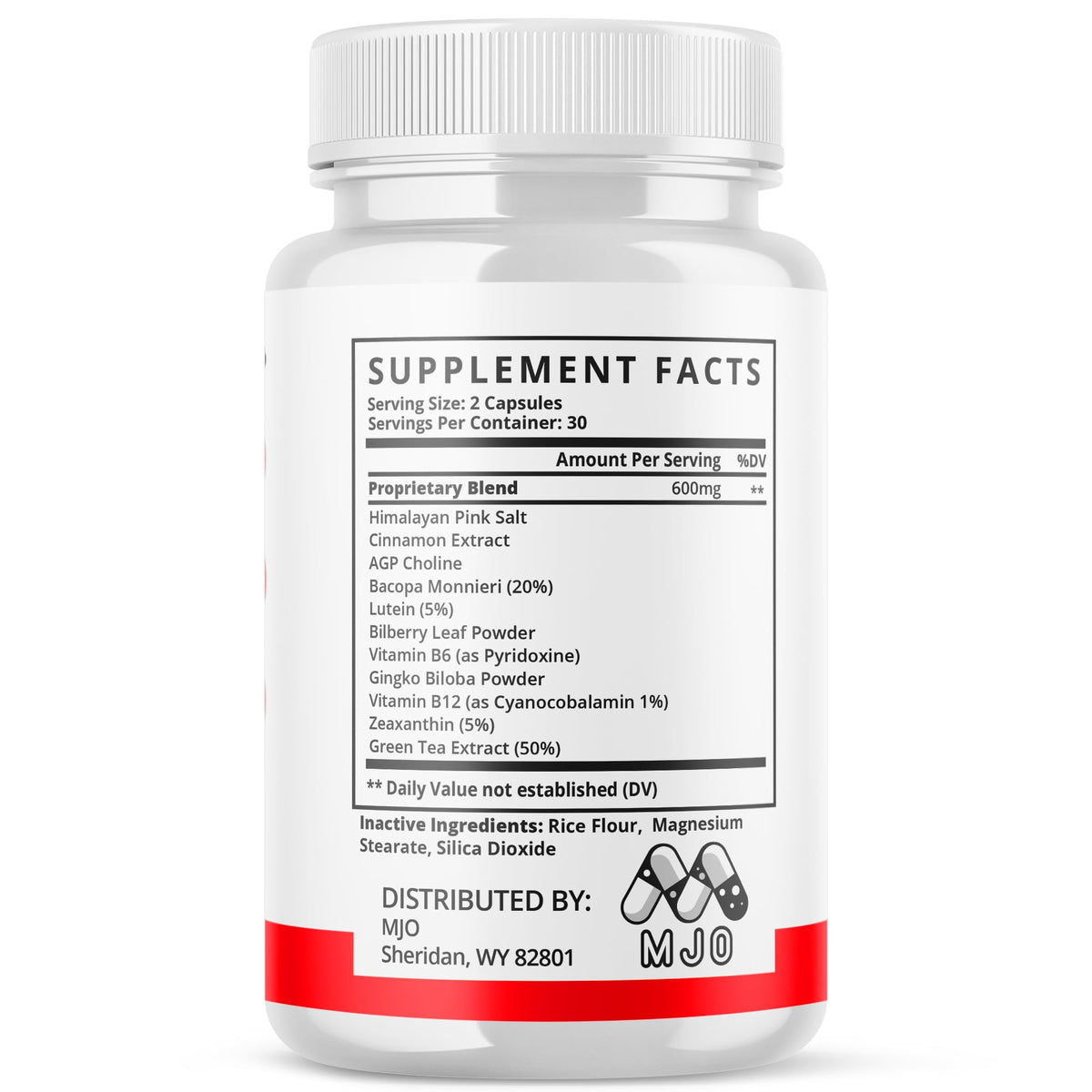 MJO Glykonex Pro Capsules sur une table de cuisine