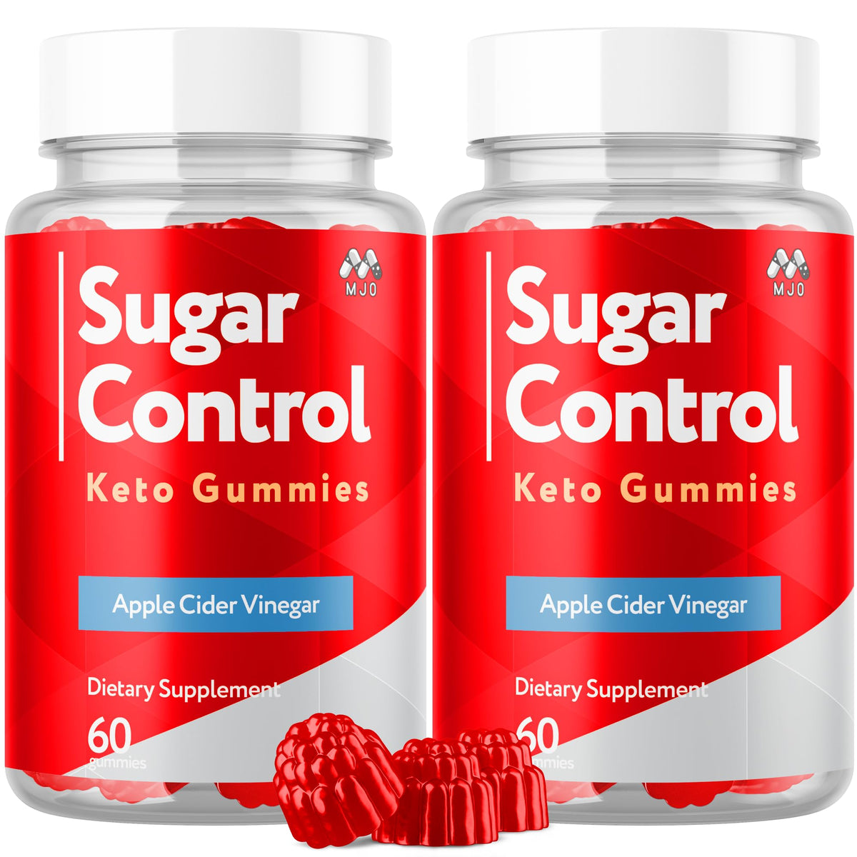 MJO Gummies Keto SugarControl 120 unités en emballage