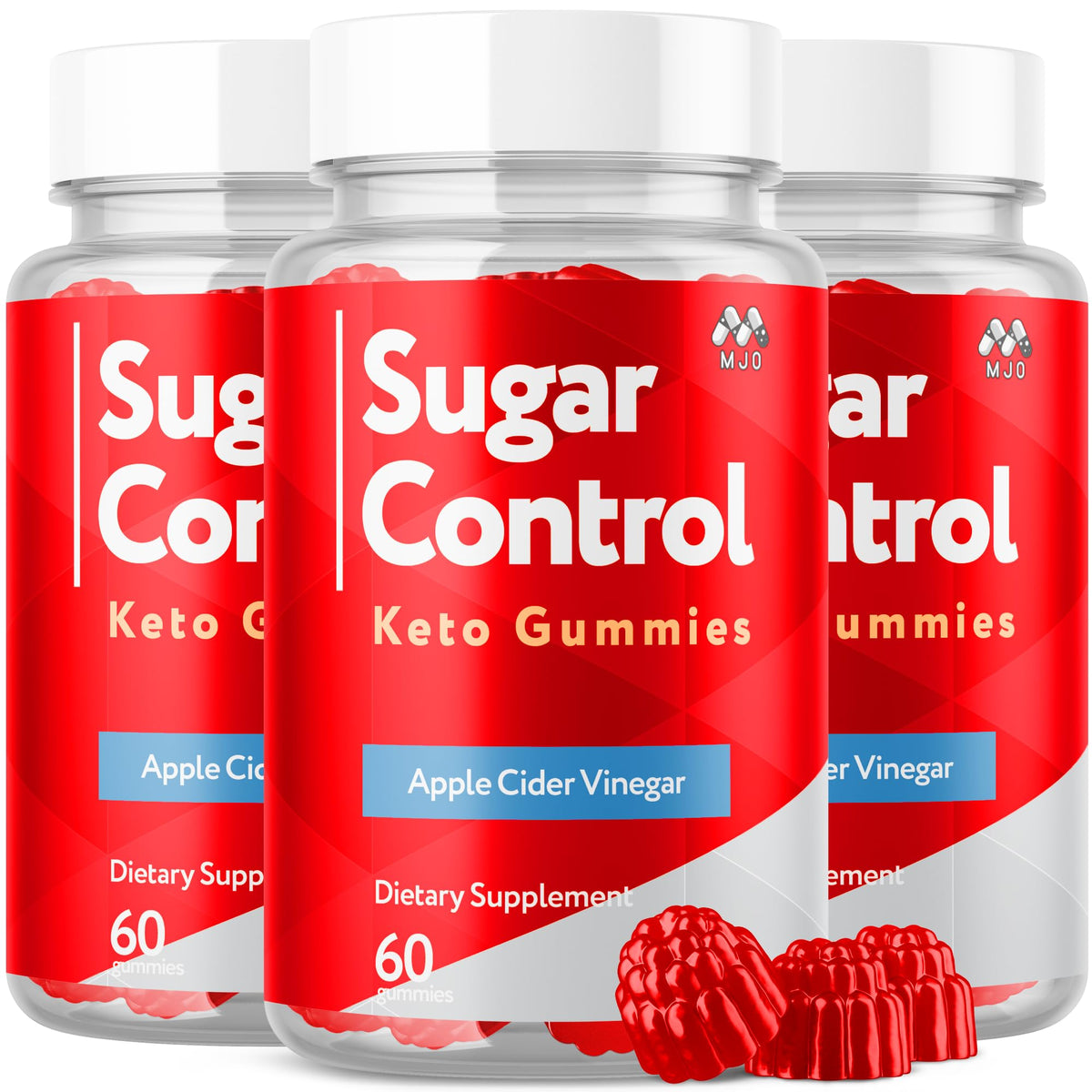 MJO Gummies Keto SugarControl paquet de 180 unités