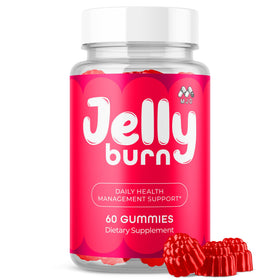 MJO Jelly Burn Gummies bouteille de 60 gummies vue avant
