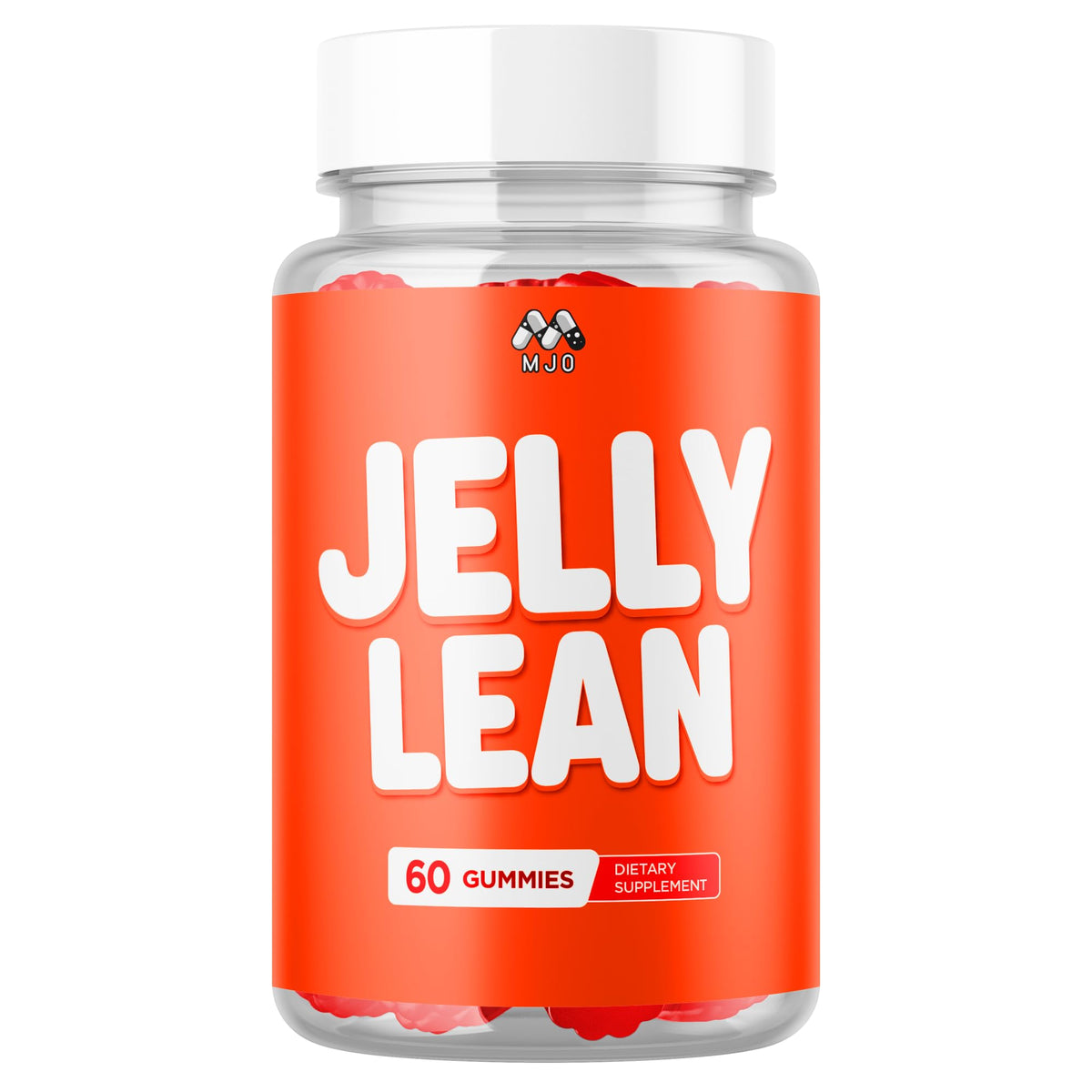 MJO Jelly Lean Gummies bouteille 60 gummies vue de face