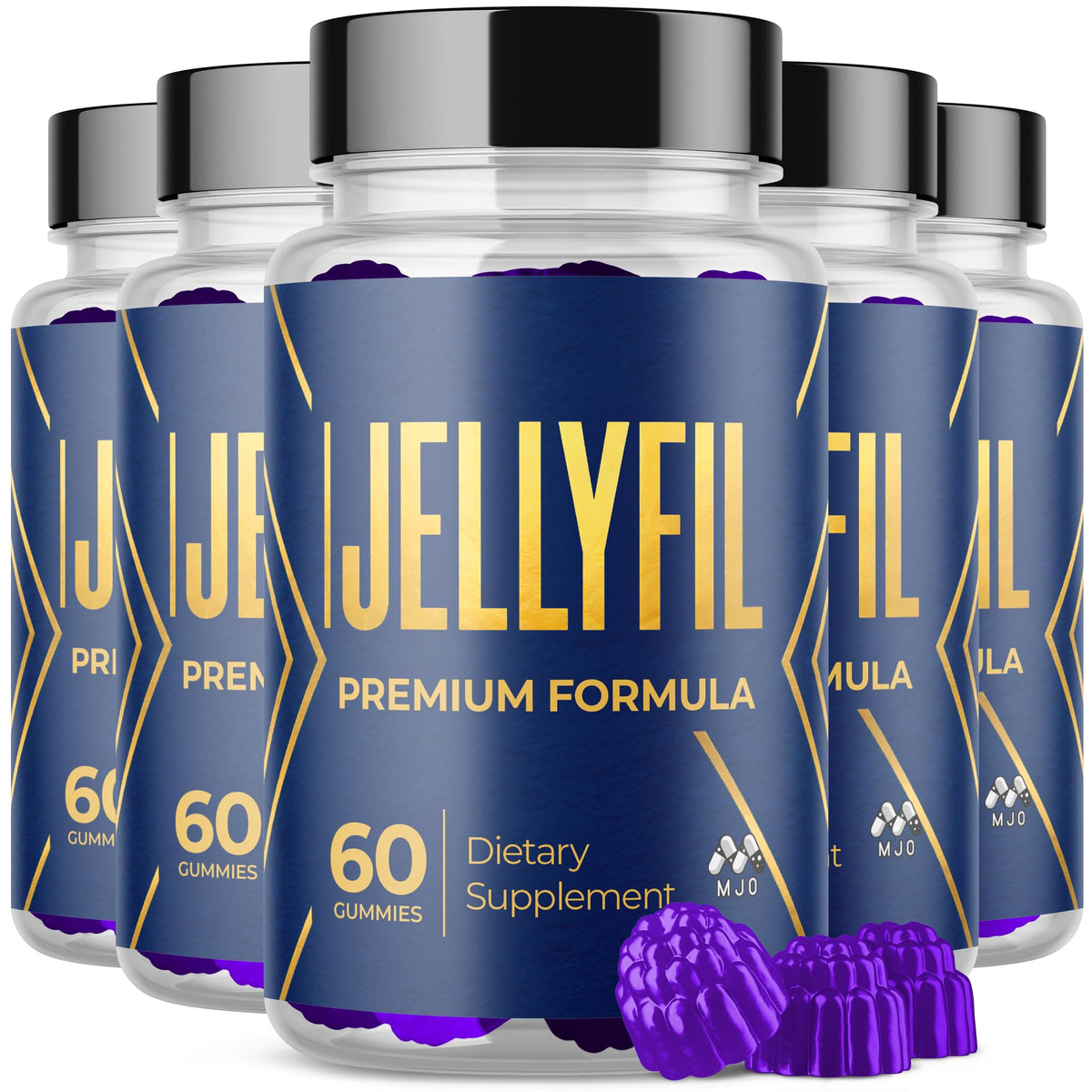 MJO Jellyfil Gummies 300 gummies vue de face