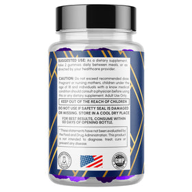 MJO Jellyfil Gummies avec étiquette nutritionnelle