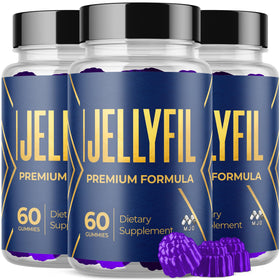 MJO Jellyfil Gummies pour Hommes, boîte avec 180 gummies naturels