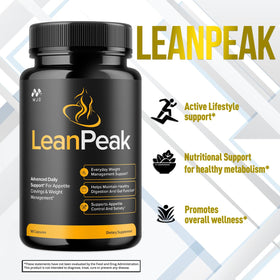 MJO Lean Peak Capsules 300 ouvert avec capsules visibles