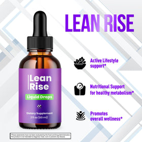 MJO Lean Rise Drops composition naturelle avec ingrédients