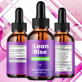 MJO Lean Rise Drops flacon avec goutteur à côté
