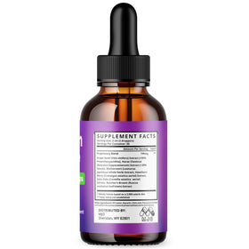 MJO Lean Rise Drops montrant la taille de la bouteille