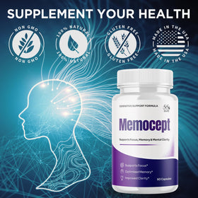 MJO Memocept Capsules 60 unités sur un comptoir de cuisine