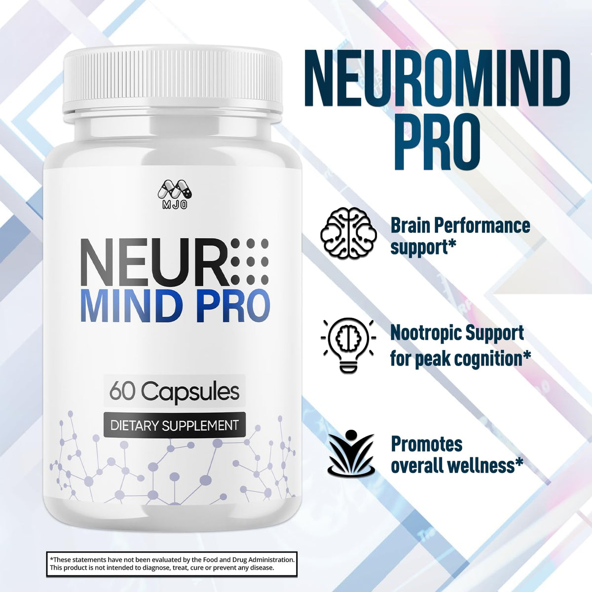 MJO Neuro Mind Pro Capsules côté gauche vue