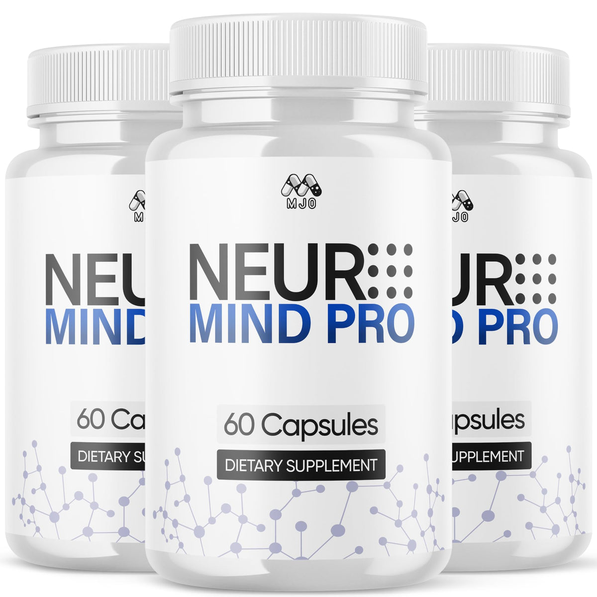 MJO Neuro Mind Pro Capsules flacon avant vue