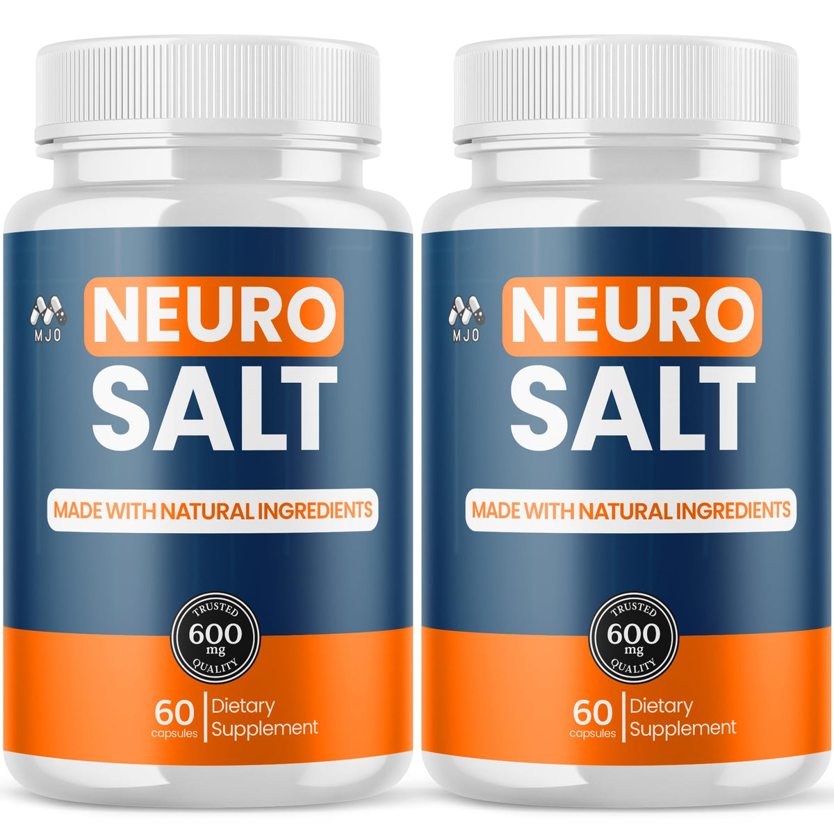 MJO Neuro Salt Capsules 120 capsules vue de face
