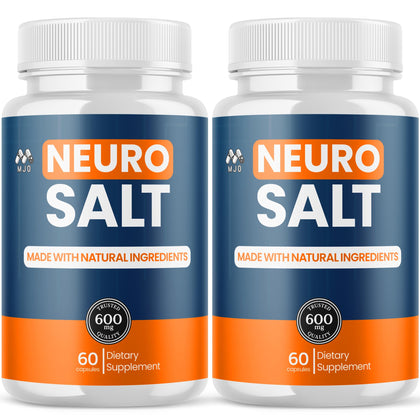 MJO Neuro Salt Capsules 120 capsules vue de face