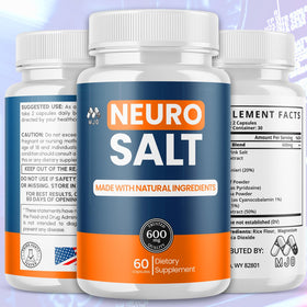 MJO Neuro Salt Capsules 300 capsules side view