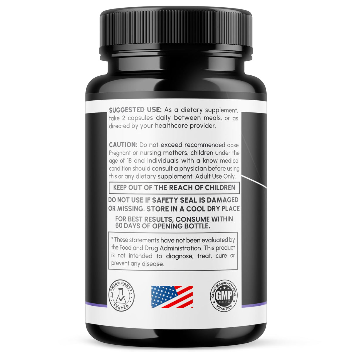 MJO Slim Tide Capsules with other health supplements