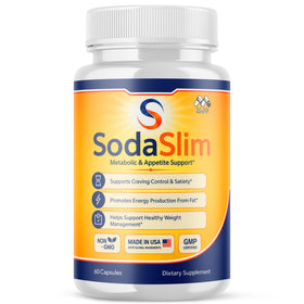 MJO Sodaslim Capsules bouteille vue avant avec étiquette