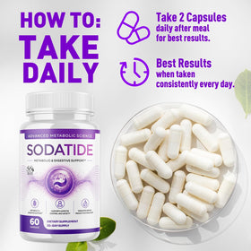 MJO Sodatide Capsules with nutritional information