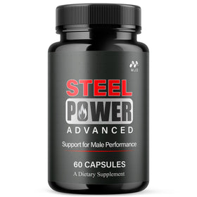 MJO Steel Power 60 Capsules vue de face avec étiquette