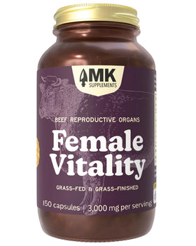 MK Supplements Compléments Alimentaires à Base d'Organes de Boeuf pour Femmes, 349g - vue avant