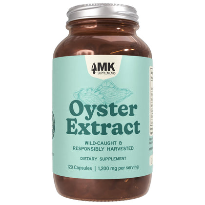 MK Supplements Extrait d'Huître Sauvage 168g, vue de face