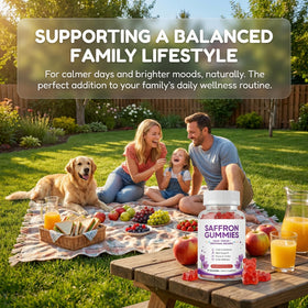 MKSUVGQ Gummies de Safran 90 Gummies en lifestyle