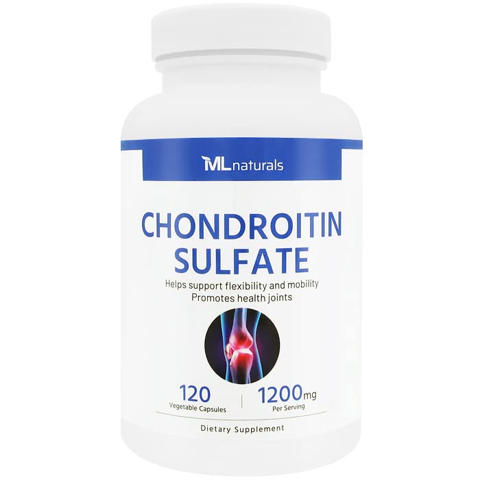 ML Naturals Chondroïtine Sulfate 1200 mg gélules végétales front view