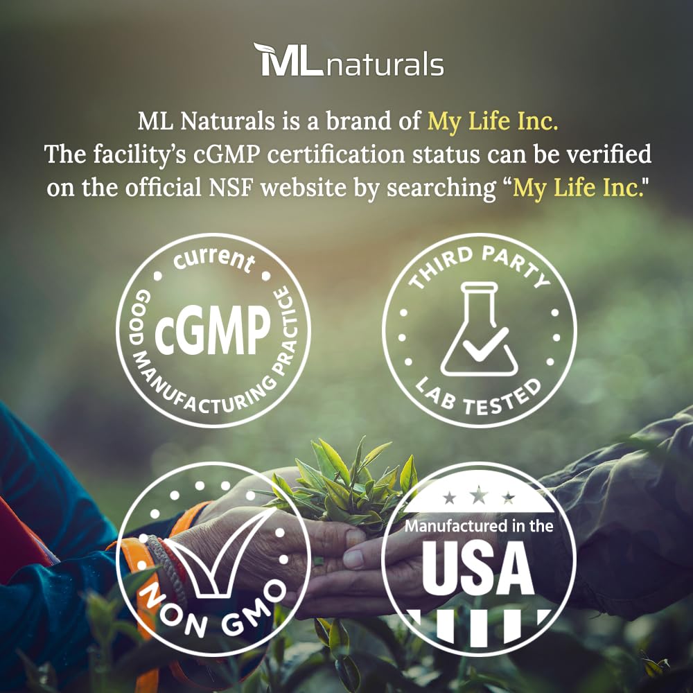 ML Naturals laboratoire tiers testant les capsules