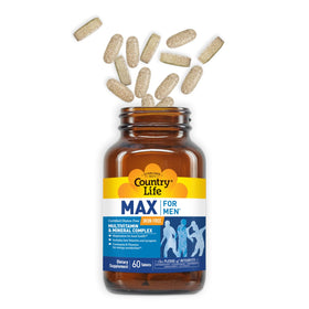 Mode de vie actif avec Country Life Multivitamines pour Hommes