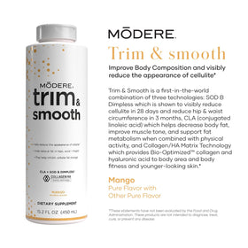 Modere Trim & Smooth Mango 450 ml affichant la texture du liquide