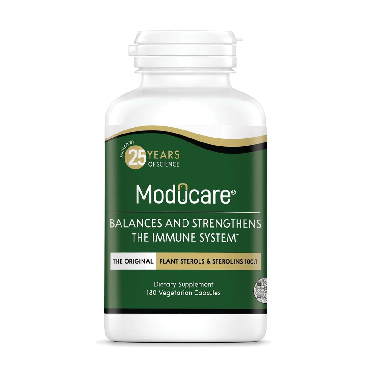Moducare Complément Alimentaire 180 Capsules Végétariennes vue de face