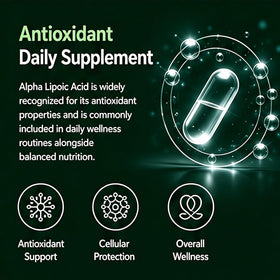 Molana Pumpkin R-Alpha Lipoic Acid avec huile de coco sur table