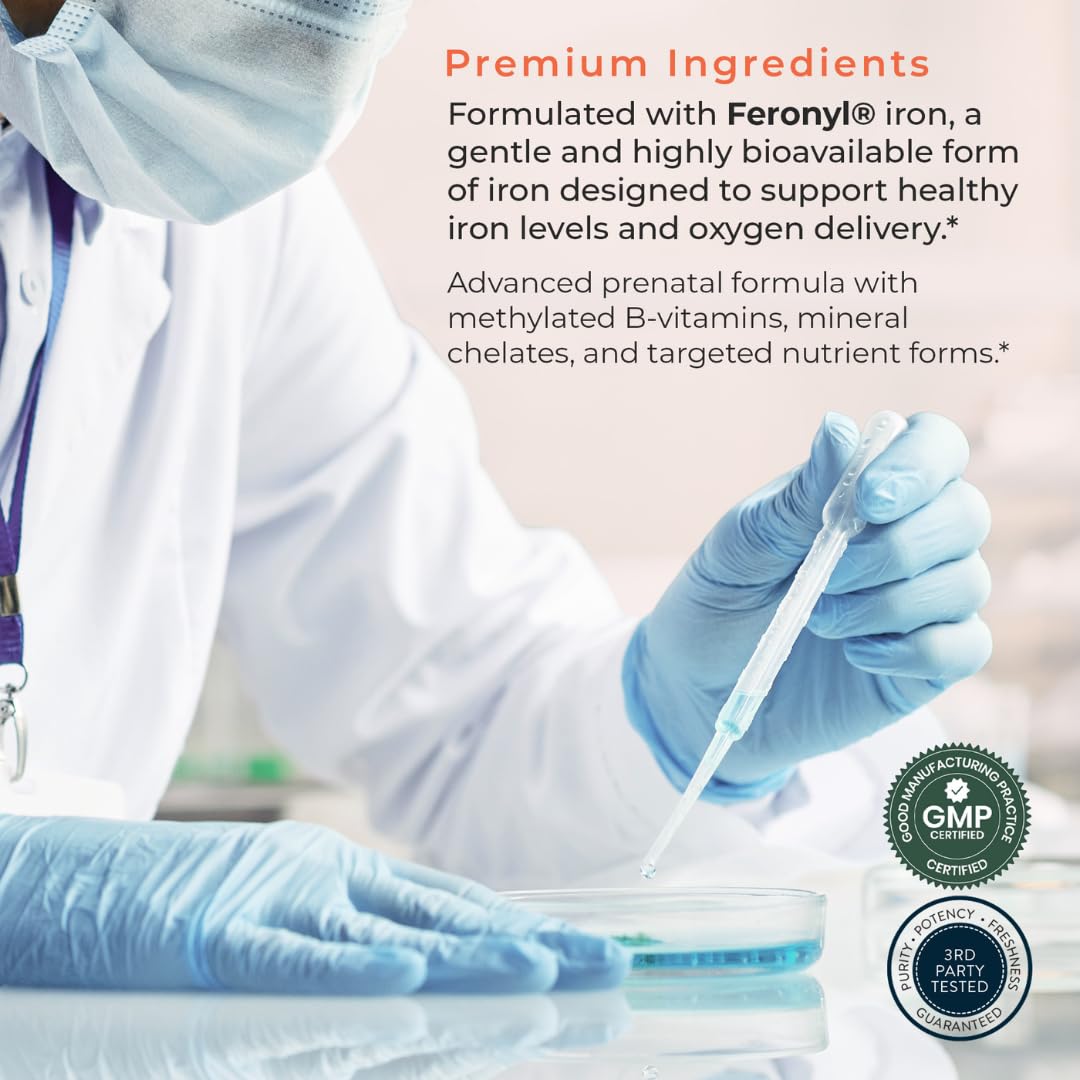 Molecular Fertility Compléments Alimentaires Prénataux présentation avec ingrédients