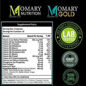 MOMARY NUTRITION Acide Hyaluronique sur fond blanc