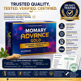 MOMARY NUTRITION Advance Gold Complément Alimentaire Articulaire vue de côté