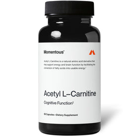 Momentous Acetyl L-Carnitine 60 capsules vue de face