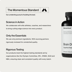Momentous Brain Drive complément avec une cuillère dosette