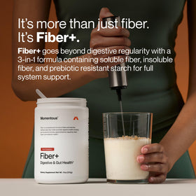Momentous Fiber+ Poudre de Psyllium 361g emballage