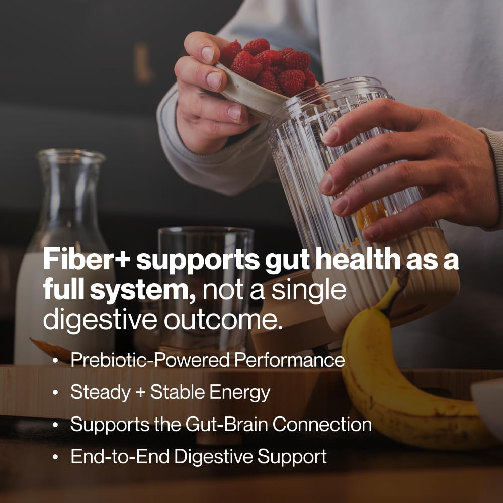 Momentous Fiber+ Poudre de Psyllium 381g avec cuillère doseuse