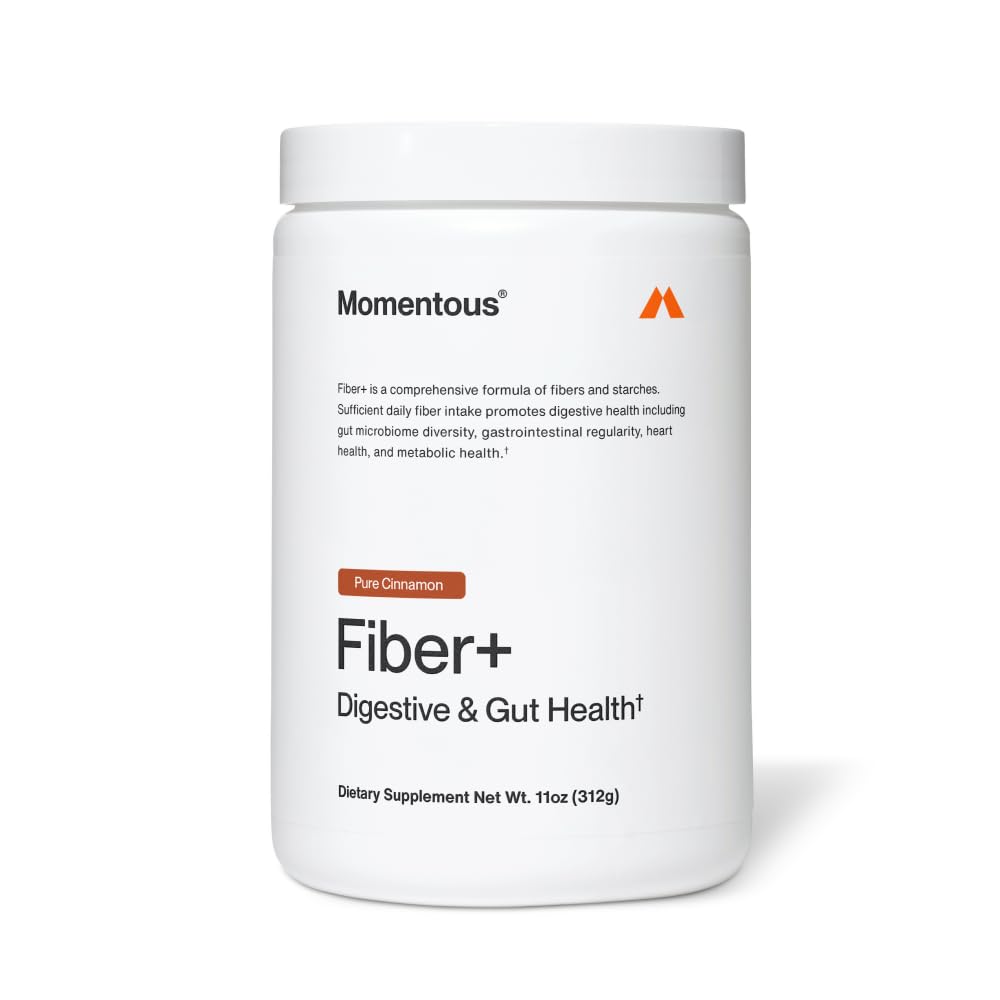 Momentous Fiber+ Poudre de Psyllium 381g vue de face