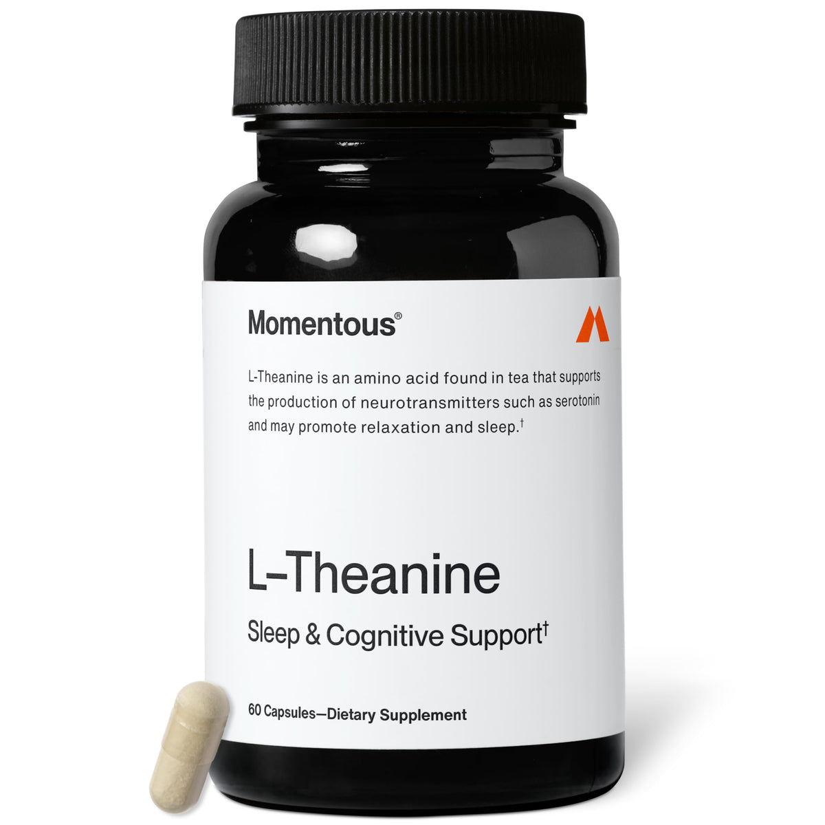 Momentous L-Théanine 200mg complément alimentaire en capsules