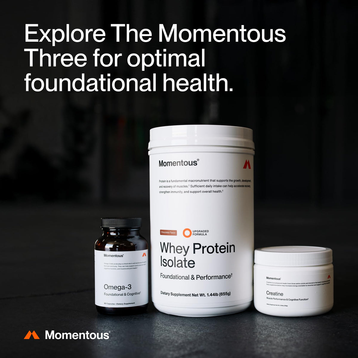 Momentous Poudre de Créatine Monohydrate 5g, utilisation dans un shaker
