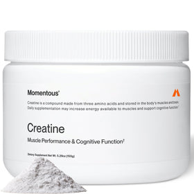 Momentous Poudre de Créatine Monohydrate 5g, vue de face